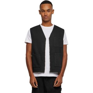 Urban Classics Organic Cotton Vest Vest zwart - Katoen - Basics