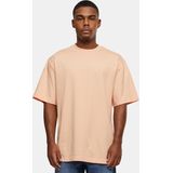 Urban Classics - Tall 2-pack Heren T-shirt - Roze Wit