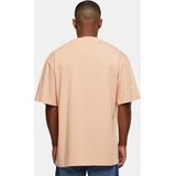 Urban Classics - Tall 2-pack Heren T-shirt - Roze Wit