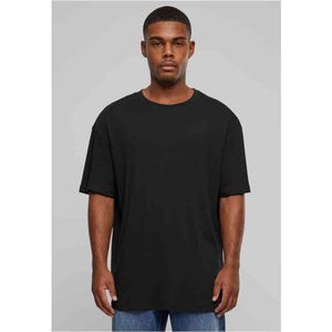 Urban Classics - Organic Oversized Rib Heren T-shirt - Zwart