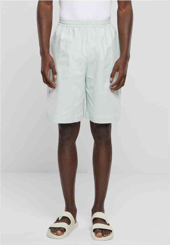 Urban Classics - Wide Crepe Korte broek - Mintgroen