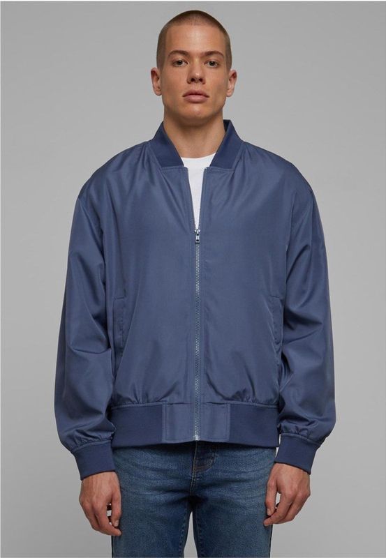 Urban Classics - Veste Bomber - Blauw Vintage - Regular Fit