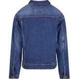 Jas - Tussenjas - Effen - Denim - Losse Pasvorm