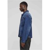 Jas - Tussenjas - Effen - Denim - Losse Pasvorm