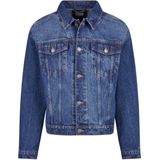 Jas - Tussenjas - Effen - Denim - Losse Pasvorm