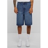Urban Classics - 90' Heavy Denim Korte broek Blauw
