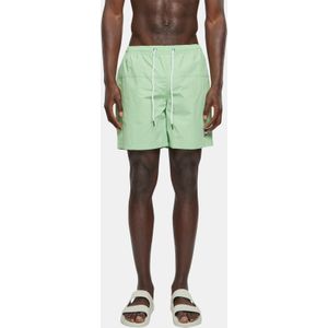 Urban Classics - Block Swimm Shorts - Vintage Groen - Zwembroek