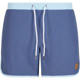 Urban Classics - Retro Zwemshorts - S - Blauw/Blauw