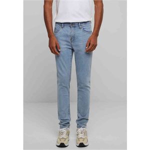 Urban Classics - Heavy Ounce Slim Fit Skinny jeans Blauw