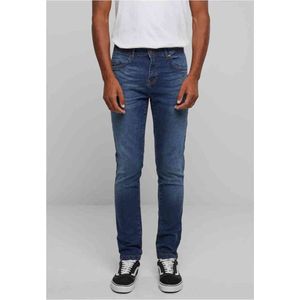 Urban Classics - Heavy Ounce Slim Fit Skinny jeans Donkerblauw