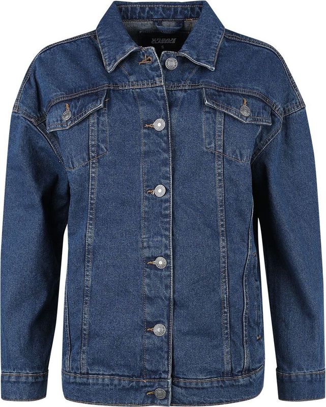 URBAN CLASSICS Jeansjacke Urban Classics Damen Ladies Oversized 90‘s Denim Jacket (1-St)