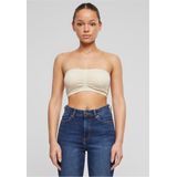 Urban Classics - Top - Ecru/Kaki - Strapless - Naadloos - Aansluitende Pasvorm