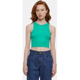 Urban Classics - Rib Crop Top - Groen