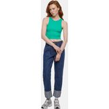 Urban Classics - Rib Crop Top - Groen