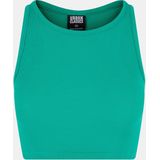 Urban Classics - Rib Crop Top - Groen