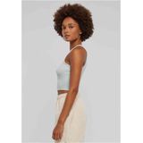 Urban Classics - Cropped Rib Top - Frostmint - Katoen/Elastaan