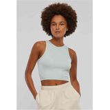Urban Classics - Cropped Rib Top - Frostmint - Katoen/Elastaan