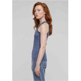 Urban Classics - Racer Back Rib Top - Vintageblue - Katoen/Elastaan
