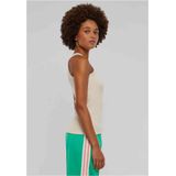 Urban Classics - Racer Back Rib - Mouwloze Top - Beige - 95% Katoen, 5% Elastaan