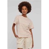 Urban Classics - Boxy Tee - T-shirt - Gestreept - 100% Katoen