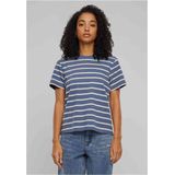 Urban Classics - Boxy T-shirt - Gestreept - Dames