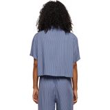 Urban Classics - Viscose Resort Shirt - Korte Mouwen - Stempelontwerp - Lichtgewicht Viscose