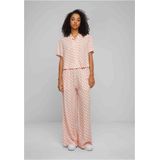 Urban Classics - Geplooide Broek - Citroenroze - 100% Viscose