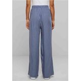 Urban Classics - Viscose Resort Pants - Vintage Gebloeepinstripe - Damesbroek - 3XL