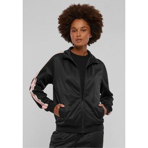 Urban Classics - Retro Track Jacket - Zwart - 100% Polyester