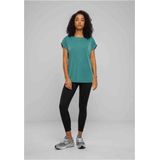 Urban Classics - Modal Extended Shoulder Dames T-shirt - Groen