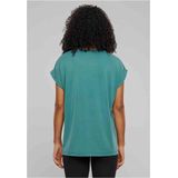 Urban Classics - Modal Extended Shoulder Dames T-shirt - Groen