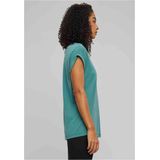 Urban Classics - Modal Extended Shoulder Dames T-shirt - Groen