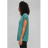Urban Classics - Modal Extended Shoulder Dames T-shirt - Groen