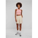 Urban Classics - Ladies Organic Terry - Bermuda Broek - Whitesand
