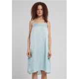 Urban Classics - Damesjurk - Oceaanblauw - Slip-jurk
