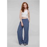 Urban Classics - Viscose Broek - Vintageblue - 100% Viscose