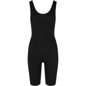 Urban Classics - Organic Stretch Jersey - Jumpsuit - Zwart - 95% Katoen, 5% Elastaan
