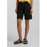 Urban Classics Dames Shorts Ladies Organic Cotton Bermuda Pants Black 26, zwart, 26