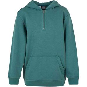 Urban Classics - Boxy Zip Kinder hoodie/trui - Kids / - Groen