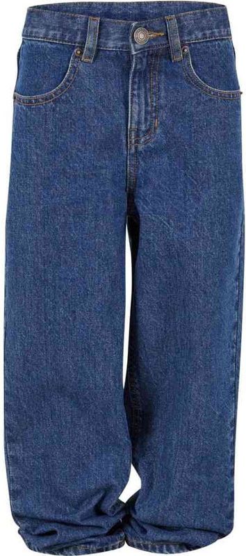Urban Classics - Boys 90´s Jeans - Blauw - Katoen