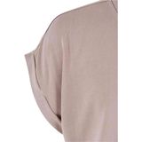 Urban Classics - Modal Extended Shoulder Kinder T-shirt - Kids 110 116 - Roze