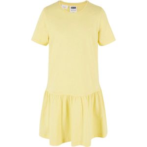 Urban Classics - Valance Tee Kinder Korte jurk - Kids 134/140 - Geel