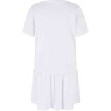 Urban Classics - Valance Tee - Korte Jurk - Wit/Zwart - 100% Katoen