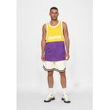 Starter - Split Mesh T-shirt - Zwart - 100% Polyester