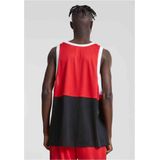 Starter Black Label - Split Mesh Sport top - S/M - Rood/Zwart