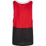 Starter Black Label - Split Mesh Sport top - S/M - Rood/Zwart