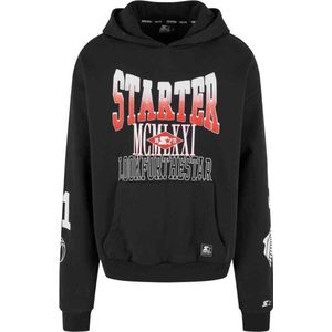 Sweater - Logoprint - Sweatstof - Capuchon - Losse Pasvorm