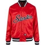 Starter - Black Label - College Jas - Zwart - Satijn