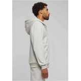 Urban Classics - Sweatvest - Grijs - Capuchon - Geribd Ceintuurtje, Ritssluiting, Sweatstof