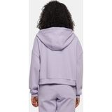 Urban Classics - Cozy Cropped Zip Hoodie - Dames Hoodie - Dustylilac - Zacht Materiaal